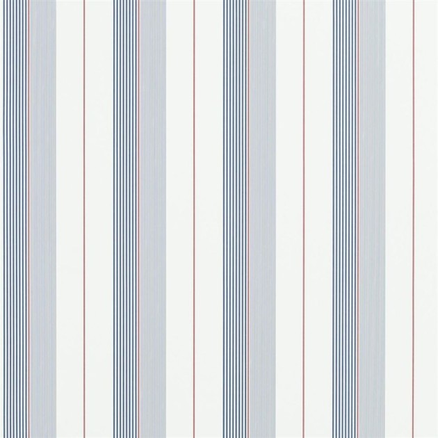Ralph Lauren PRL020/06 Signature Papers III Aiden Stripe Dark Blue – tapeta w paski