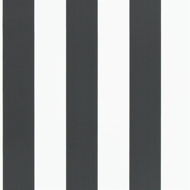 Ralph Lauren PRL026/09 Signature Papers III Spalding Stripe Black/White – tapeta w paski