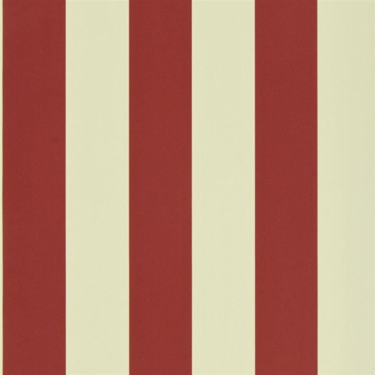 Ralph Lauren PRL026/18 Signature Papers III Spalding Stripe Red/Sand – tapeta w paski