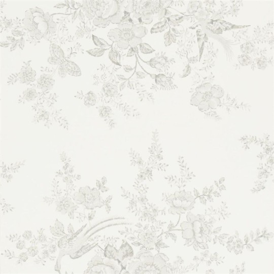Ralph Lauren PRL028/07 Signature Papers III Vintage Dauphine Dove – tapeta roślinna inspirowana porcelaną