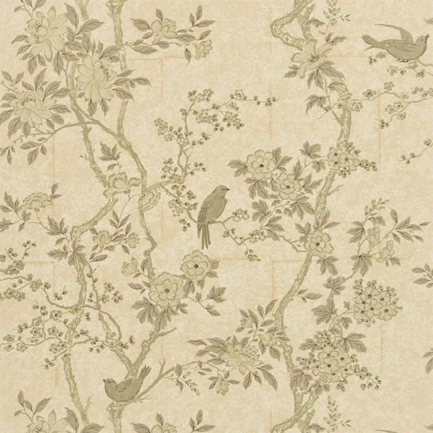 Ralph Lauren PRL048/06 Signature Papers III Marlowe Floral Mother of Pearl – tapeta w stylu chinoiserie