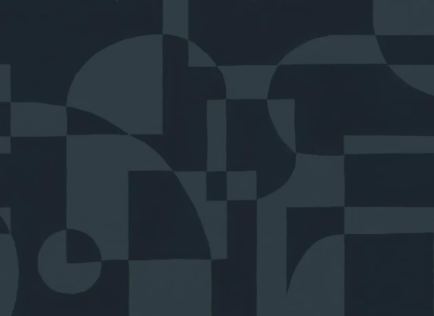 Hovia GE0173DA04W Hulanicki Navy - mural w geometryczny wzór