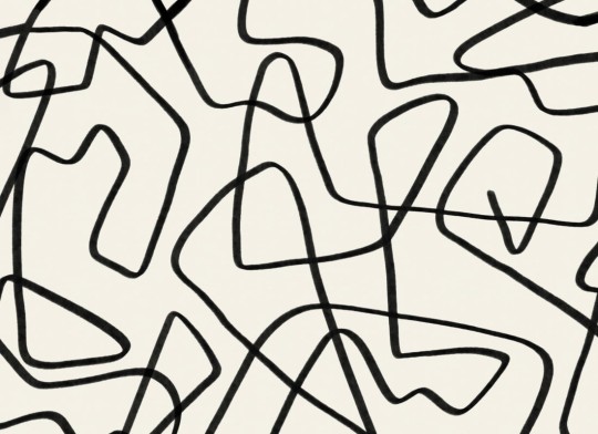 Hovia AB0002BL03W Freeflow - mural w abstrakcyjne linie