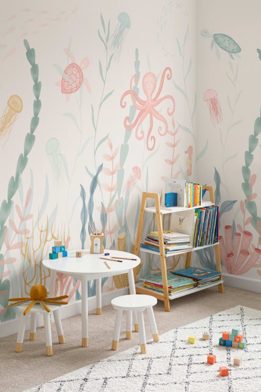 Hovia CH0092MU04W Marine - mural dla dzieci w morski motyw