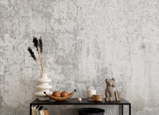 Hovia CN0007GE30W Render - mural imitujący postarzany beton