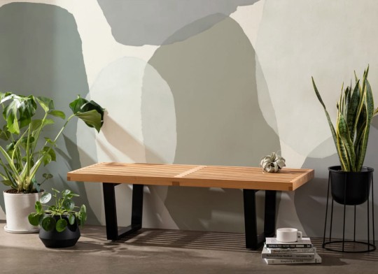 Hovia AB0125GR06W Henge - mural w abstrakcyjny wzór