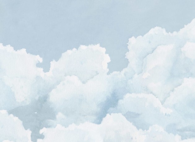 Hovia LA0025BH04W Cumulus Daylight - mural w chmury