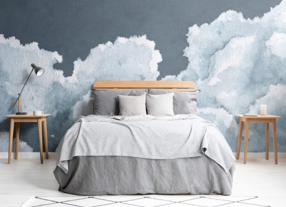 Hovia LA0031BU04W Cumulus Nightfall - mural w chmury
