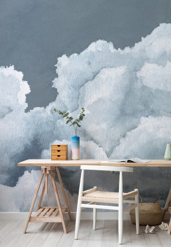 Hovia LA0031BU04W Cumulus Nightfall - mural w chmury