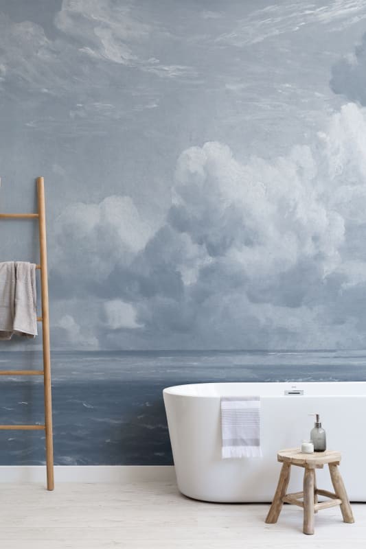 Hovia LA0353BU04W Golden Hour Blue - mural w morski pejzaż