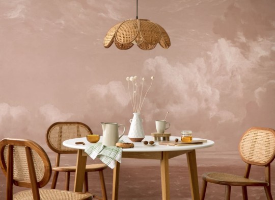 Hovia LA0355PI04W Golden Hour Pink - mural w morski pejzaż