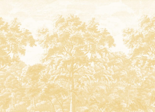 Hovia FO0610YEW Wytham Yellow - mural w drzewa