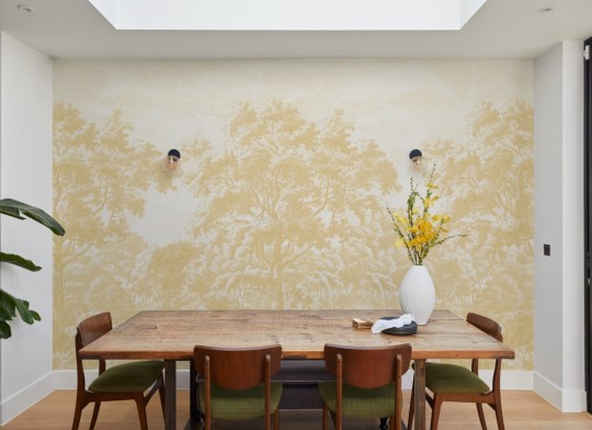 Hovia FO0610YEW Wytham Yellow - mural w drzewa