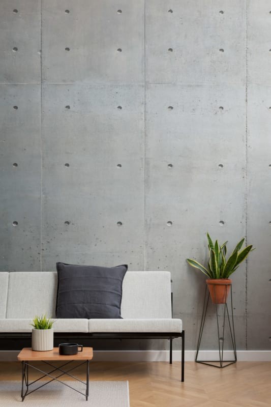 Hovia CN0010GE30W Béton - mural imitujący betonowe płyty