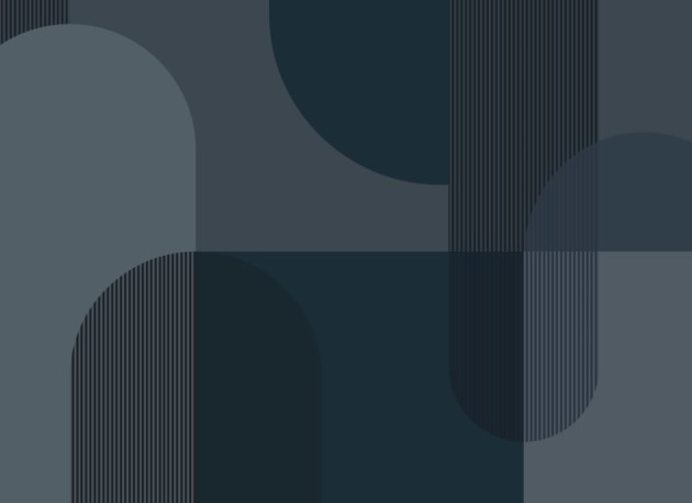 Hovia GE0182DA03W Nystrom Navy - mural w geometryczny wzór