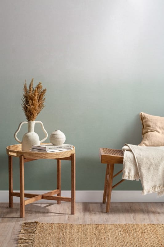 Hovia OM0039GR04W Root Green - mural z efektem gradientu