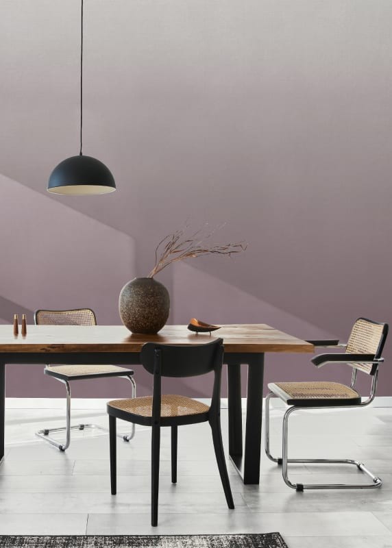 Hovia OM0017PU01W Ombre Plum - mural z efektem ombre