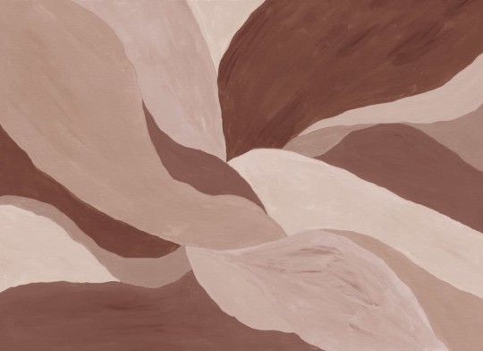 Hovia AB0269BR04W Flow Terracotta - mural w abstrakcyjny wzór