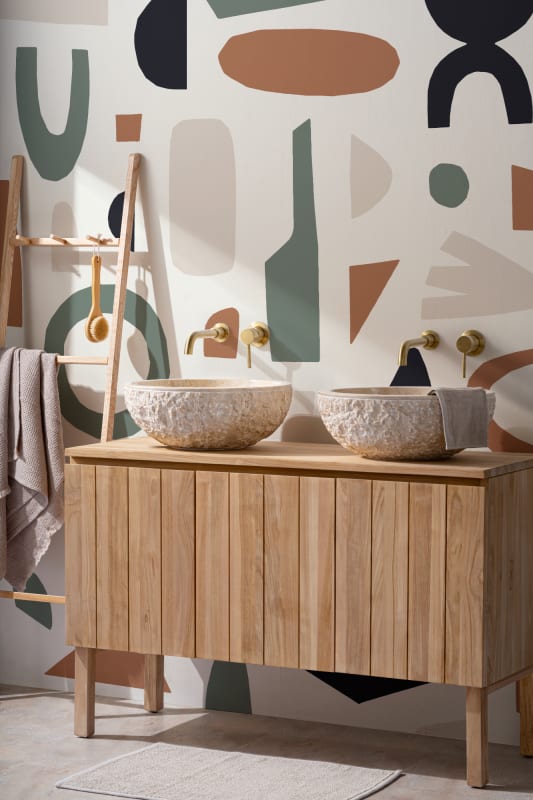 Hovia AB0012OR03W Forme - mural w abstrakcyjny wzór