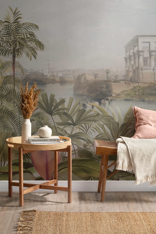 Hovia TR0072GR04W Valley of Palms - mural w egzotyczny krajobraz