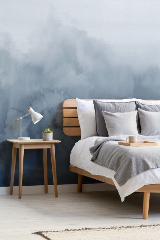 Hovia OM0033BU04W Rise - mural w akwarelowe ombre