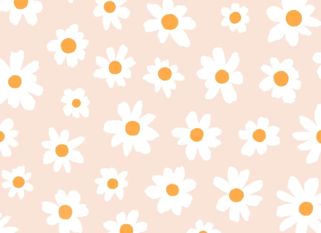 Hovia FL0083WP03W Daisy - mural dziecięcy w stokrotki