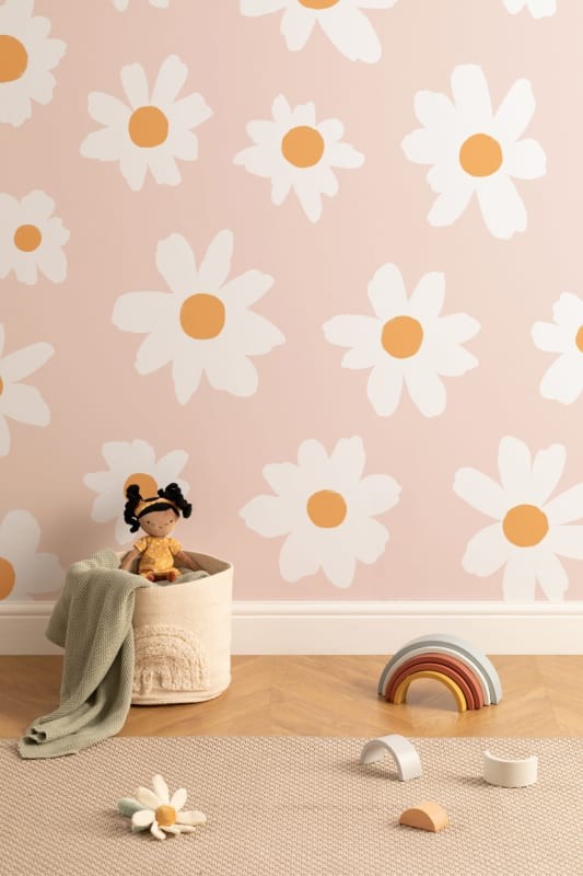 Hovia FL0083WP03W Daisy - mural dziecięcy w stokrotki