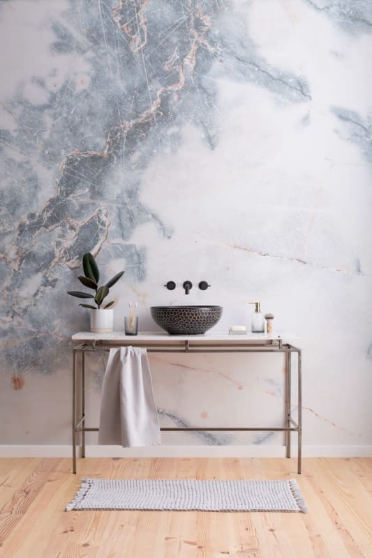 Hovia MA0034NE30W Torano - mural imitujący marmur