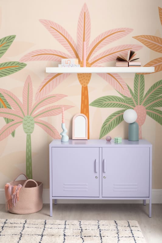 Hovia TR0060MU03W California - mural dla dzieci w palmy
