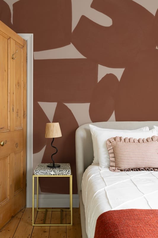 Hovia AB0445OR03W Wabi Terracotta - mural w abstrakcyjne kształty