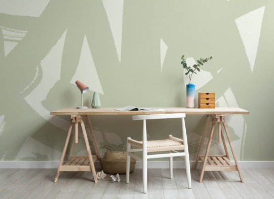 Hovia AB0136GR03W Shuji Sage - mural w abstrakcyjny wzór