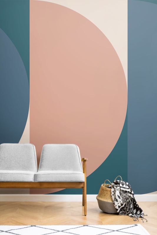 Hovia GE0050GE02W Jacobsen - mural w geometryczny wzór