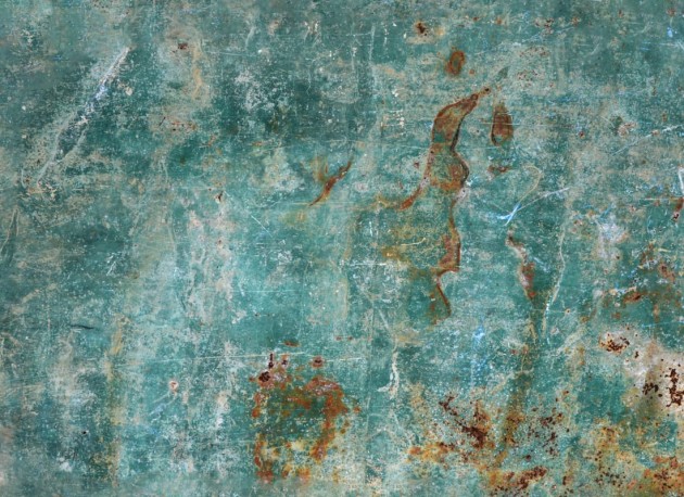 Hovia ME0008BU01W Accent - mural inspirowany utleniającym się metalem