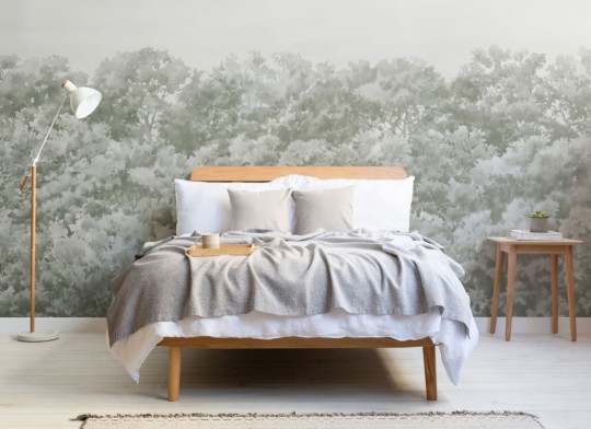 Hovia FO0110GR07W Buttonwood Sage - mural w drzewa