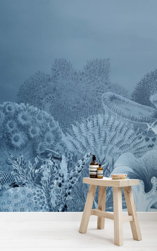 Hovia OC0031BU06W Reef Navy - mural w rafę koralową