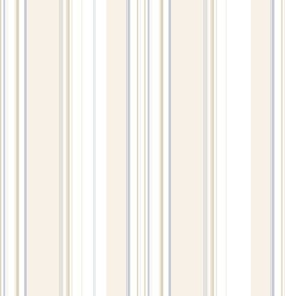 Tapeta Galerie Aquarius G12101 Multi Stripe Beige Blue