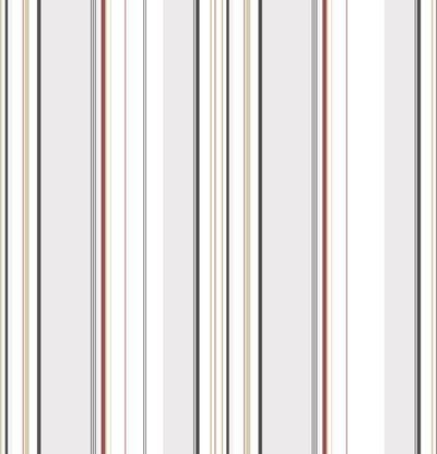 Tapeta Galerie Aquarius G12102 Multi Stripe Black Red