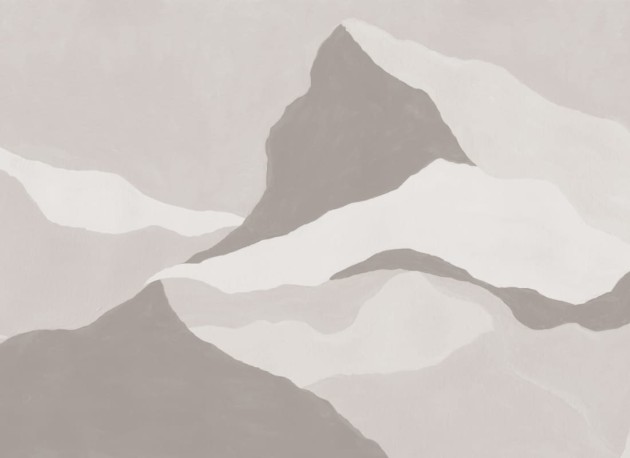 Hovia AB0271NE04W Grande Sassière Neutral - mural w górski krajobraz