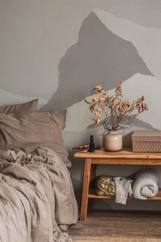 Hovia AB0271NE04W Grande Sassière Neutral - mural w górski krajobraz