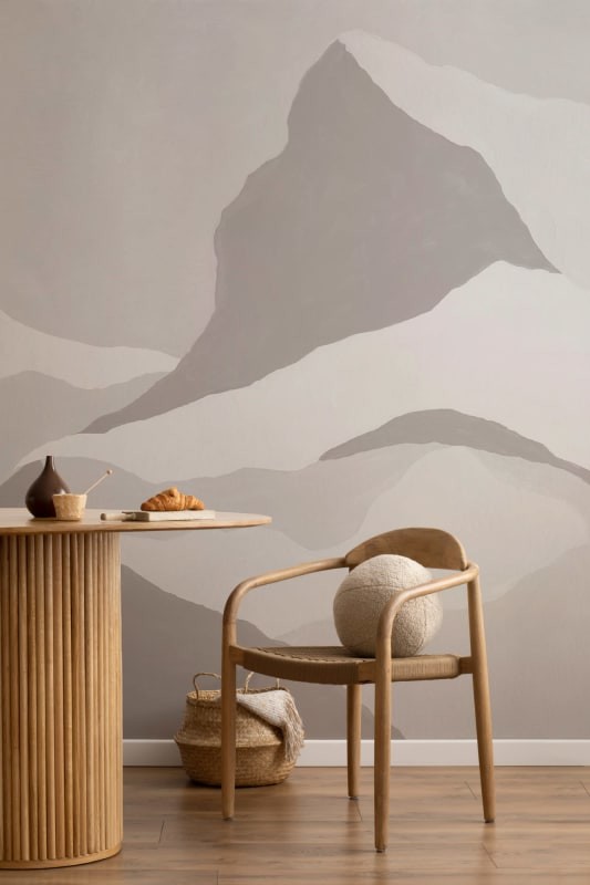 Hovia AB0271NE04W Grande Sassière Neutral - mural w górski krajobraz