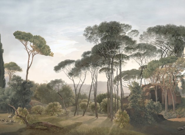 Hovia LA0377GR03W Tivoli Classic - mural w śródziemnomorski krajobraz