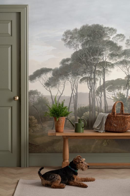 Hovia LA0377GR03W Tivoli Classic - mural w śródziemnomorski krajobraz