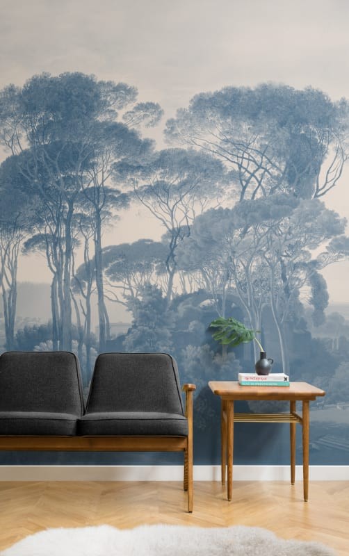 Hovia LA0379BU03W Tivoli Blue - mural w śródziemnomorski krajobraz