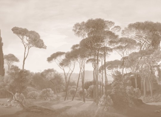 Hovia LA0380BE03W Tivoli Beige - mural w śródziemnomorski krajobraz