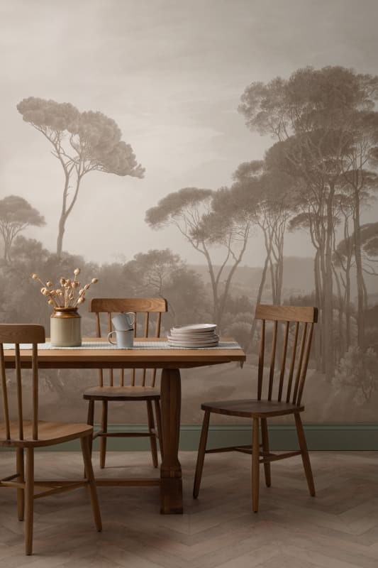 Hovia LA0380BE03W Tivoli Beige - mural w śródziemnomorski krajobraz