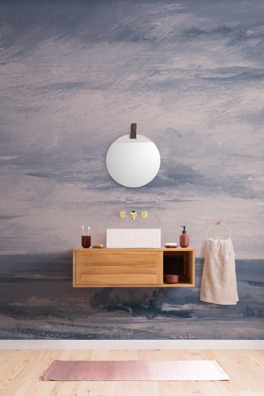 Hovia LA0362PU04W Early Morning Purple - mural w morski pejzaż