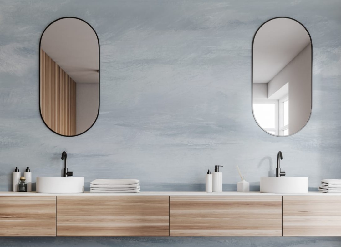 Hovia LA0363BU04W Early Morning Blue - mural w morski pejzaż