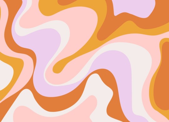 Hovia AB0131MU04W Chic - mural w retro fale