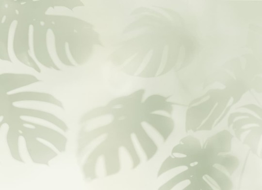 Hovia TR0416GR06W Climate Sage - mural w duże liście