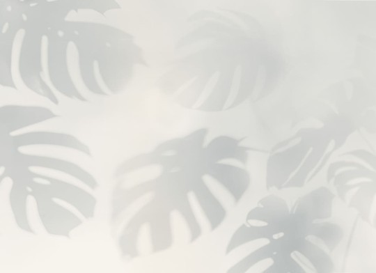 Hovia TR0415GE06W Climate Blue - mural w duże liście